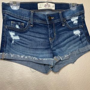 Low Rise Jean Shorts